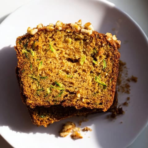Moist Zucchini Cinnamon Bread