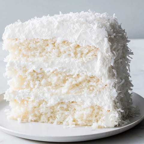 Classic Coconut Cake Layers