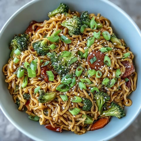 Asian Teriyaki Noodle Bowl