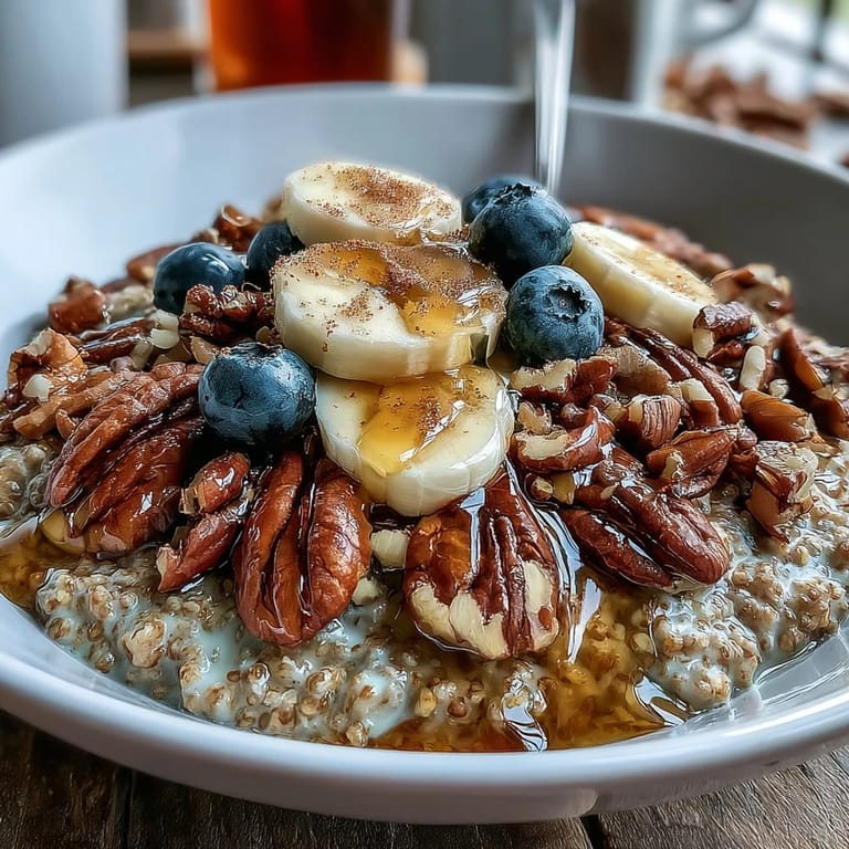 Hearty gluten-free buckwheat groats breakfast served with warm spices and diced apples.