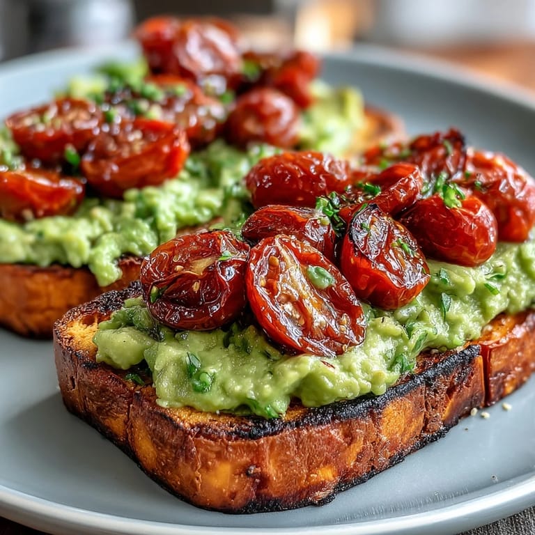 Golden sweet potato toast topped with smooth peanut butter, sliced bananas, and crunchy granola for breakfast.